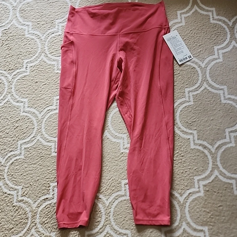 Lululemon Align HR Pant 25" *Pockets In Desert Red NWT - Picture 3 of 8